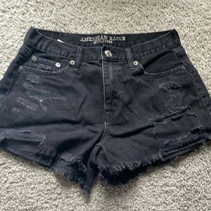 American eagle hi rose shorts